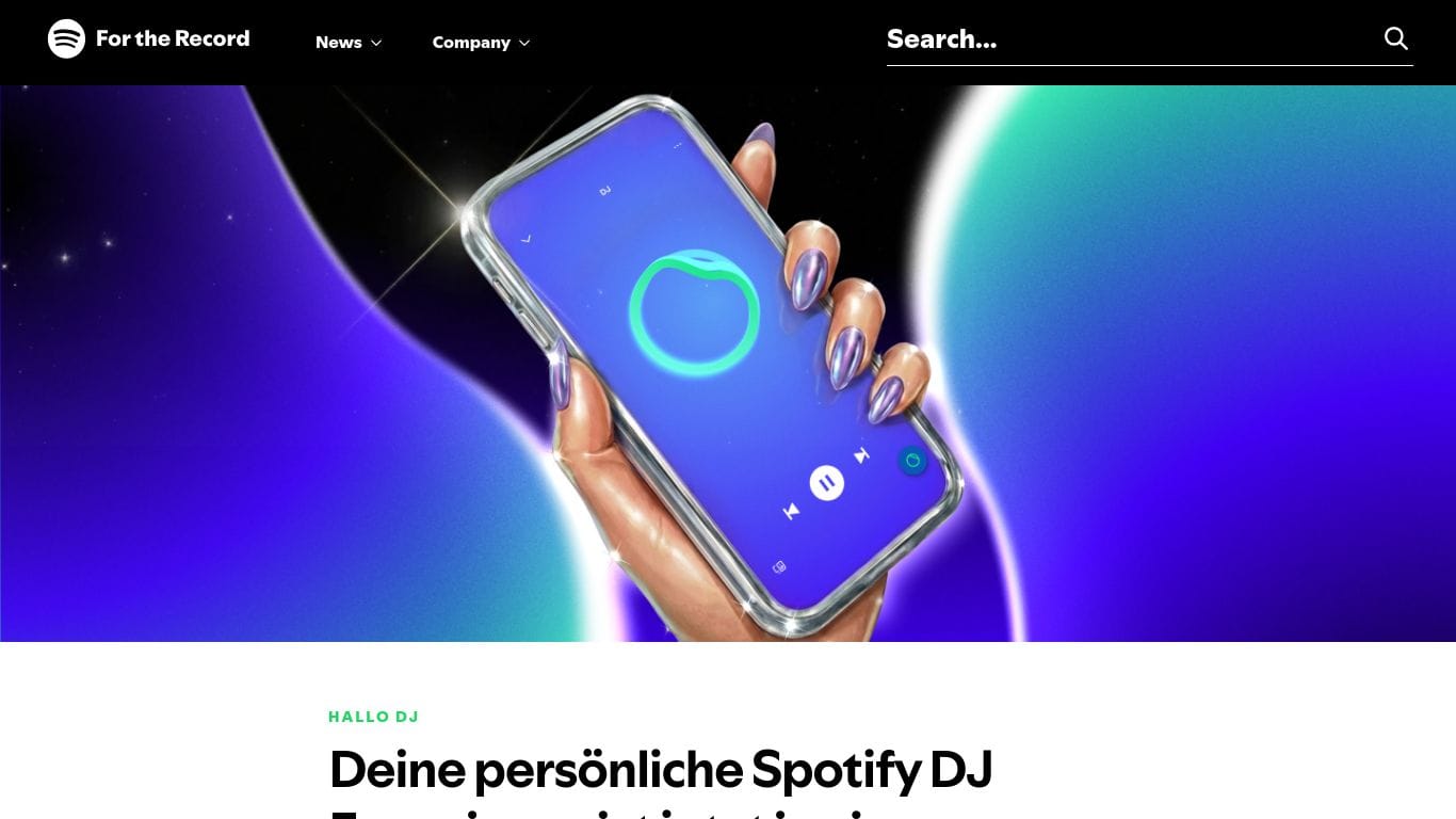Spotify AI DJ